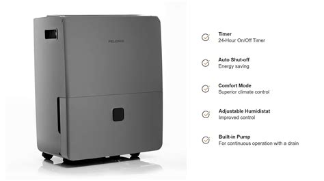 Pelonis dehumidifier - PAP08R1BWT. PAP08R1BWT 3-in-1 Portable Air Conditioner, Dehumidifier and Fan. PAP10R1BWT. PAP10R1BWT 10,000 BTU 3-in-1 Portable Air Conditioner, Dehumidifier on Wheels with Remote Control Included. PAP14R1BWT. PAP14R1BWT 14,000 BTU Portable Air Conditioner, Dehumidifier on Wheels with Remote Control Included. PAP12R1BWT.